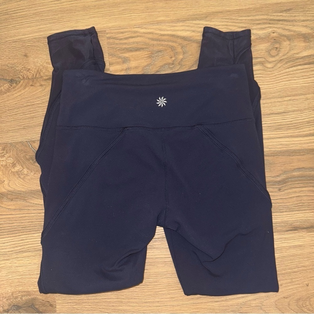 Athleta Mesh Salutation Leggings - Picture 3 of 5